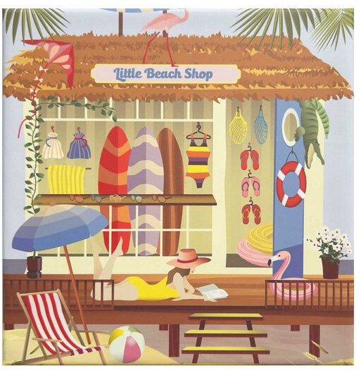 Vissevasse LITTLE BEACH SHOP - Puzzle mit 150 Teilen