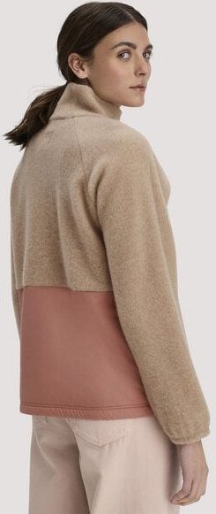 hessnatur Wollfleece Jacke Relaxed aus Bio-Merinowolle mit Bio-Baumwolle