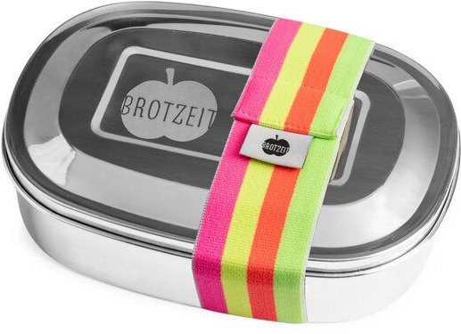 Brotzeit Edelstahl Lunchbox Magic, mit herausnehmbarem Trennsteg