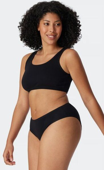 Schiesser Bustier 2er Pack ohne Cups Organic Cotton 95/5