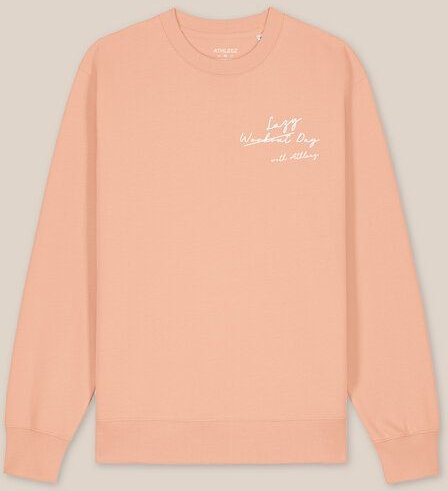 Athleez LAZY W̶O̶R̶K̶O̶U̶T̶ DAY - Sweatshirt - 100% Bio-Baumwolle - 0% Polyester