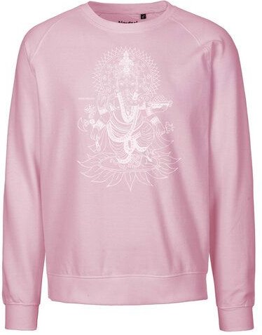 Peaces.bio - handbedruckte Biomode Bio Herren-Sweatshirt Ganesha