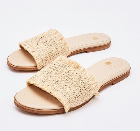 NINE TO FIVE #flora - vegane Mule Slipper zum Reinschlüpfen