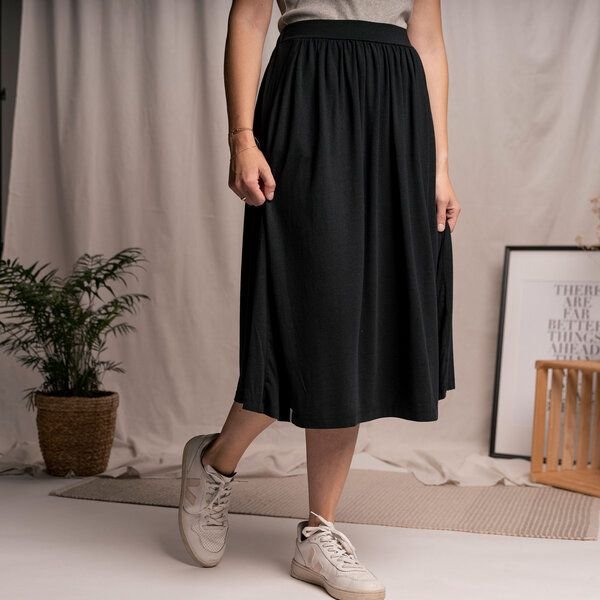 Vresh Clothing Velipa - Midi Rock aus Tencel-Mix