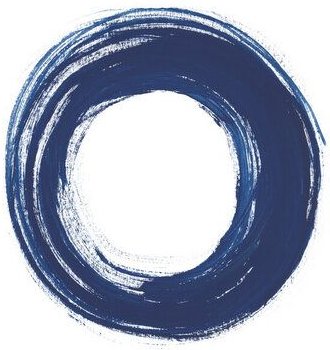 Photocircle Poster / Leinwandbild - Abstract Brushstrokes No. 5