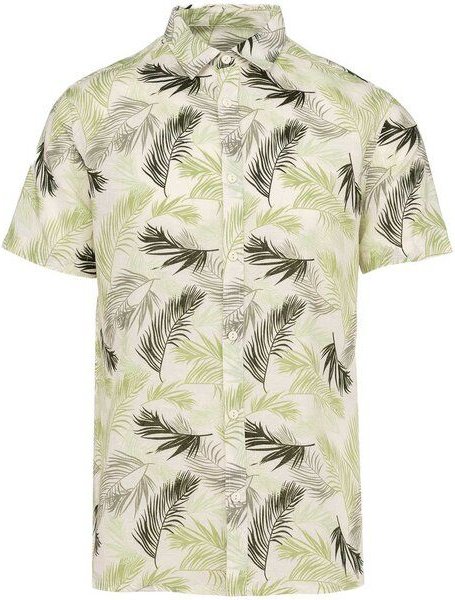Thumbnail - YTWOO Herren Hawaii Hemd | Bio -Baumwolle-Leinen-Mix | Aloha Shirt | Kurzarm Hemd