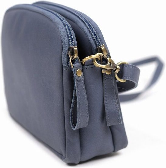 El Puente Schultertasche aus ökologisch gegerbten Büffelleder