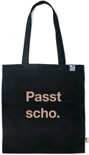 GARY MASH Baumwolltasche Passt scho.