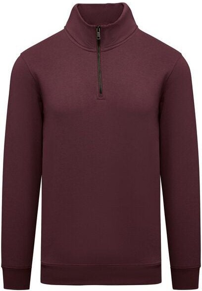 Greenspired Umweltfreundliches Sweatshirt mit Zip und Stehkragen 300g/m² XS-3XL