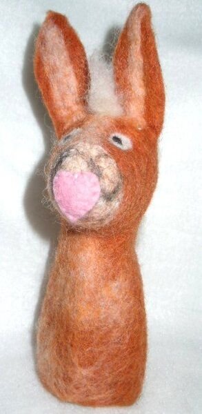 short'n'pietz Pferd als Filz Eierwärmer