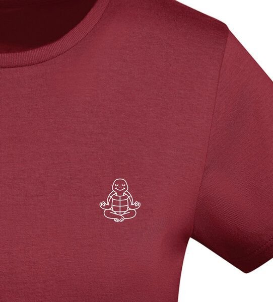 vis wear Yoga Turtle - Women Organic Shirt