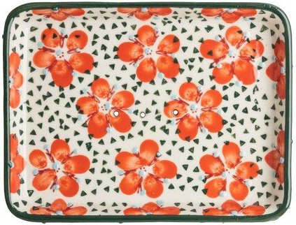 TRANQUILLO Seifenschale aus Steinzeug mit bunten Mustern (POR424, POR425, POR426, POR427, POR665, POR666, POR664)