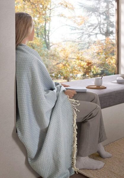 hessnatur Mix Plaid LIA aus Bio-Baumwolle mit Bio-Lambswool