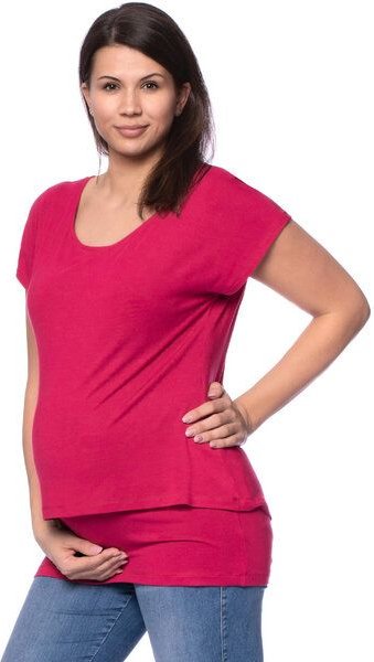 Milchshake APRIL Zweilagiges Umstands- und Stillshirt aus TENCEL Modal