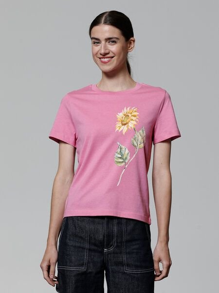 watapparel T-Shirt Frauen Sonnenblume