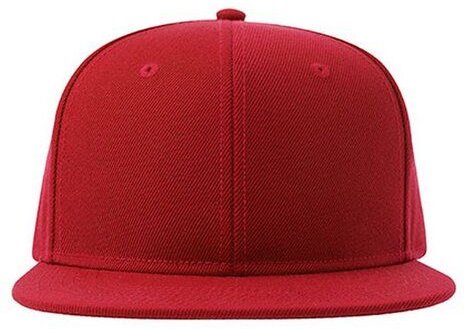 Atlantis Headwear Atlantis Streetwear-Style Flacher Schirm mit Kunststoffverschluss