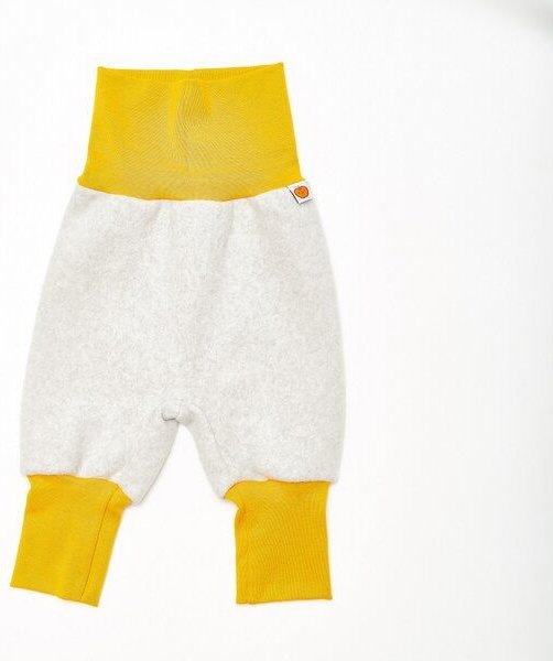 Cheeky Apple Baby-Fleecehose "Fleece Grau" aus 100% Bio-Baumwolle