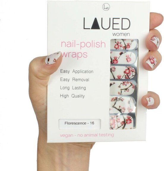 Vargu LAUED vegane Nagelfolien flower mood