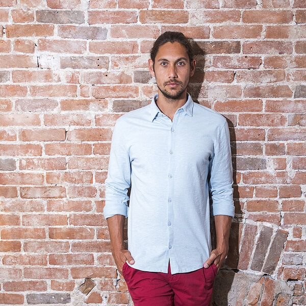 The Driftwood Tales Club&Axe Slub Jersey Hemd