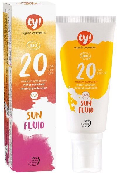 ey! organic cosmetics ey! cosmetics Sonnenfluid LSF 20