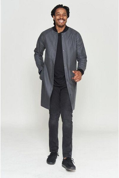 LUMEN organic Mantel DENIM