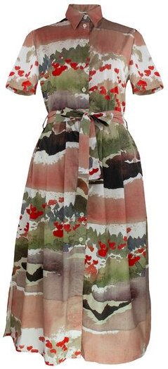 Sophia Schneider-Esleben Dress Marie, Mohn - Damenkleid aus Bio-Baumwolle