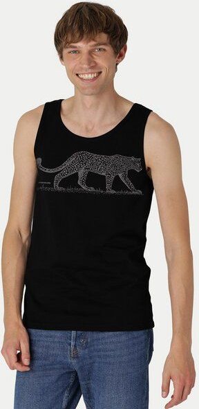 Peaces.bio - handbedruckte Biomode Bio-Herren-Tank Top Leopard