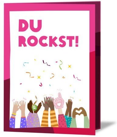 OxfamUnverpackt Spenden-Geschenk "Frauenpower" (Grußkarte mit Magnet)