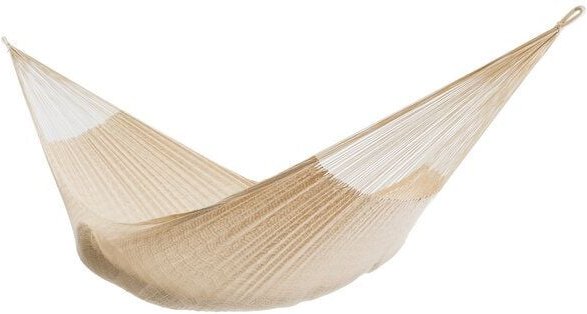 HängemattenGlück Netz-Hängematte MAYA L aus Bio-Baumwolle - GOTS zertifiziert