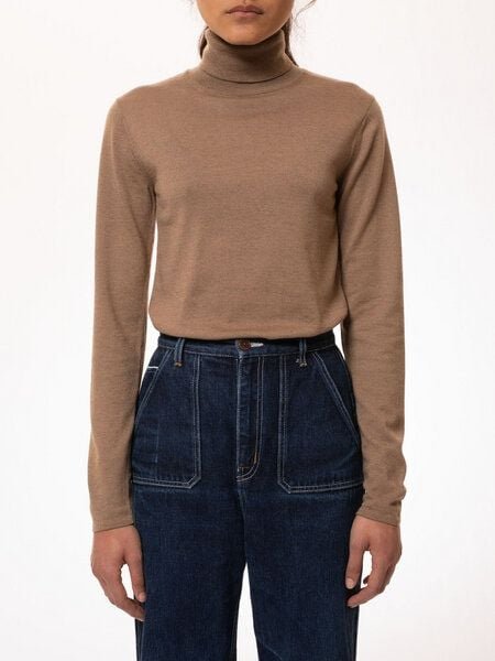 Nudie Jeans Pullover Vivi Rollneck aus Wollmix