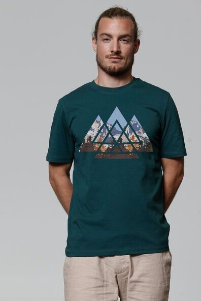 Thumbnail - watapparel T-Shirt Unisex Geometric Landscape