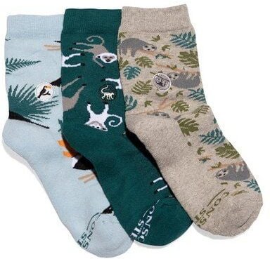 Conscious Step Socken Box für Kinder, die den Regenwald schützen