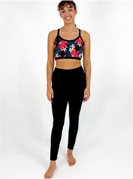 BAGHI Yoga Bustier tropical print GOTS organic