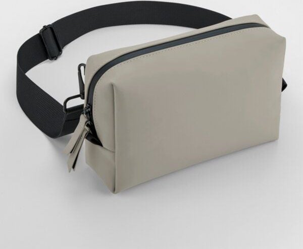 BagBase Cross Body Umhängetasche Handtasche Schultertasche Recycling Material mit matter PU - Beschichtung