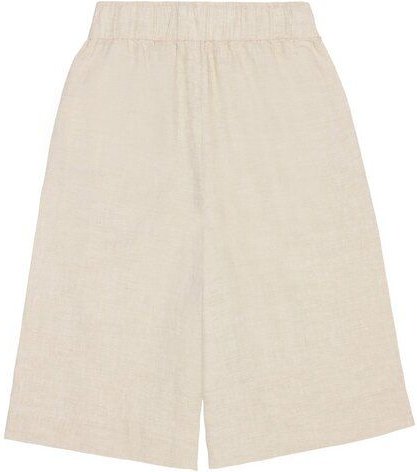 KnowledgeCotton Apparel EVE Culotte hohe Leinen-Shorts - GOTS/Vegan