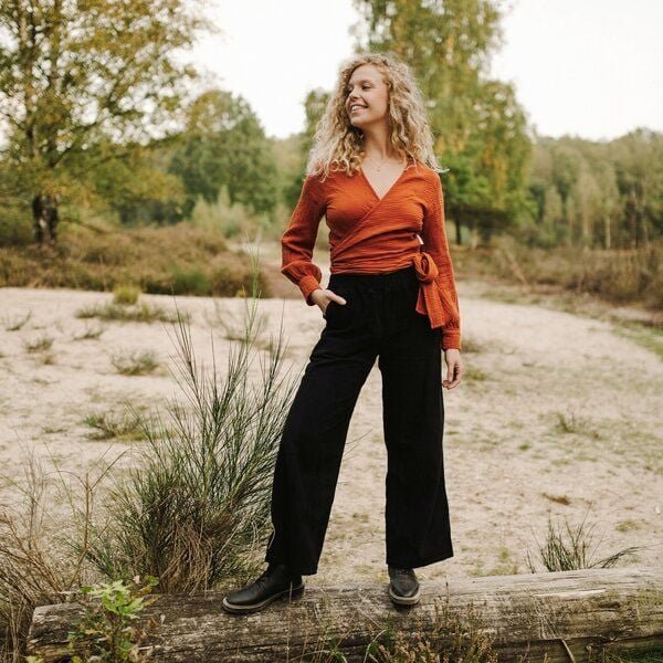 NORDLICHT Damen Cord Hose aus 100% Bio-Baumwolle LINA