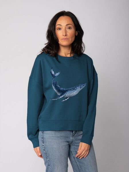 watapparel Sweatshirt Frauen Wal