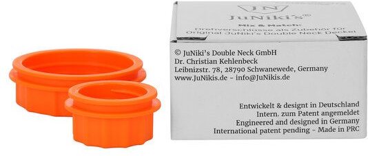 JN JuNiki's Pimp my bottle: JuNiki´s® Zubehör - 2er Set Drehverschlüsse 8 Farben
