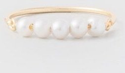fejn jewelry Ring 'pearl' mit Süßwasserperlen