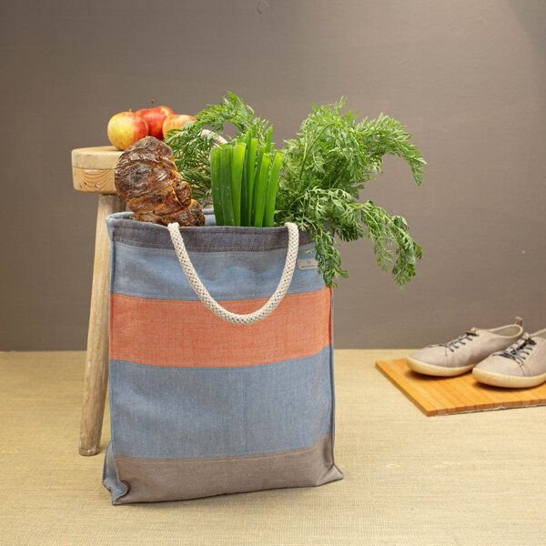 nahtur-design Große Einkaufstasche | Shopper aus Bioleinen