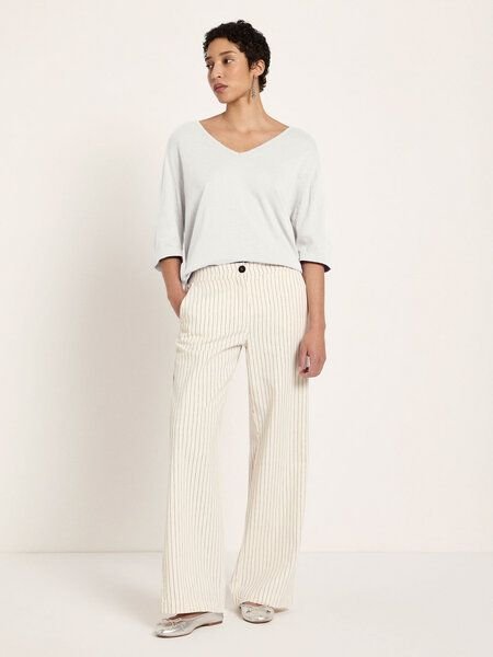 LANIUS Strickshirt aus Bio-Baumwolle