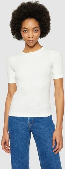 KnowledgeCotton Apparel T-Shirt - Rib t-shirt - aus Bio-Baumwolle