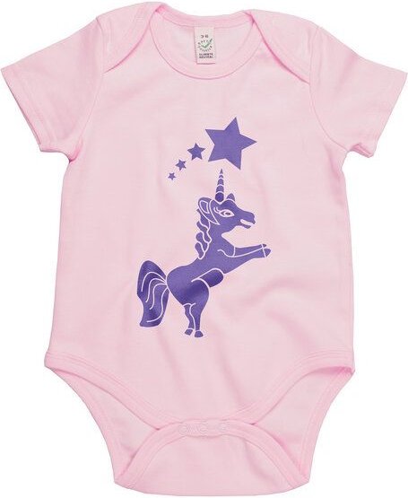 Thumbnail - HANDGEDRUCKT "Einhorn" Baby Body