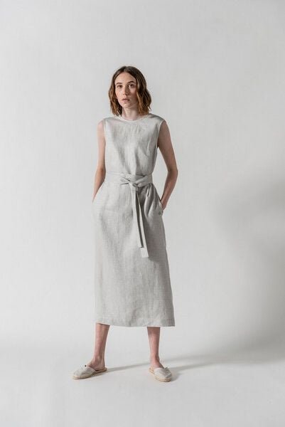 Grenz/gang Damen Kleid FRIEDE aus Leinen (kbA)