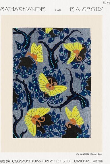 Photocircle Poster / Leinwandbild - E. A. Séguy: Samarkande 2