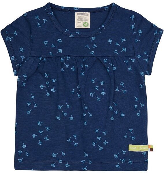 loud + proud Babys & Kinder Tunika Slub Jersey mit Druck, GOTS-zertifiziert