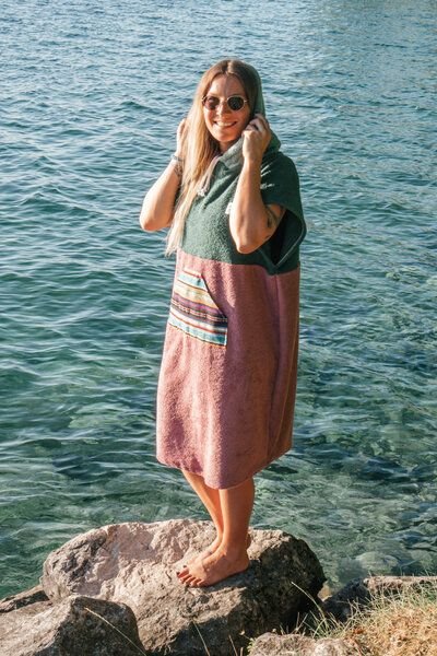 Zeachild Surfponcho Kanoa Bio-Frotte