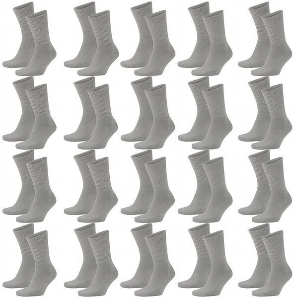 Opi and Max 3 oder 24 Paar Sportsocken mit Streifen aus Bio-Baumwolle 90% Bio-Baumwolle, Unisex für Männer & Frauen – Be...