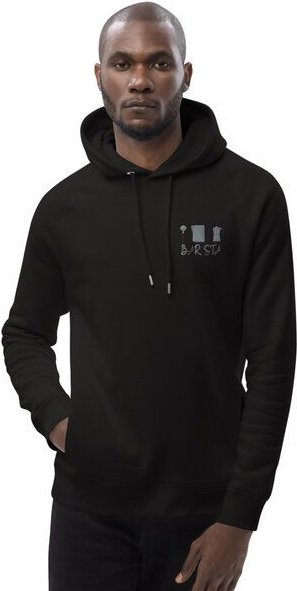 Coffee Fashion Barista Set | Bestickter Bio Baumwoll Hoodie