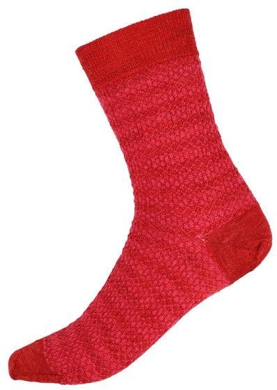 hirsch natur Damen und Herren Jacquard Socken Bio-Schurwolle